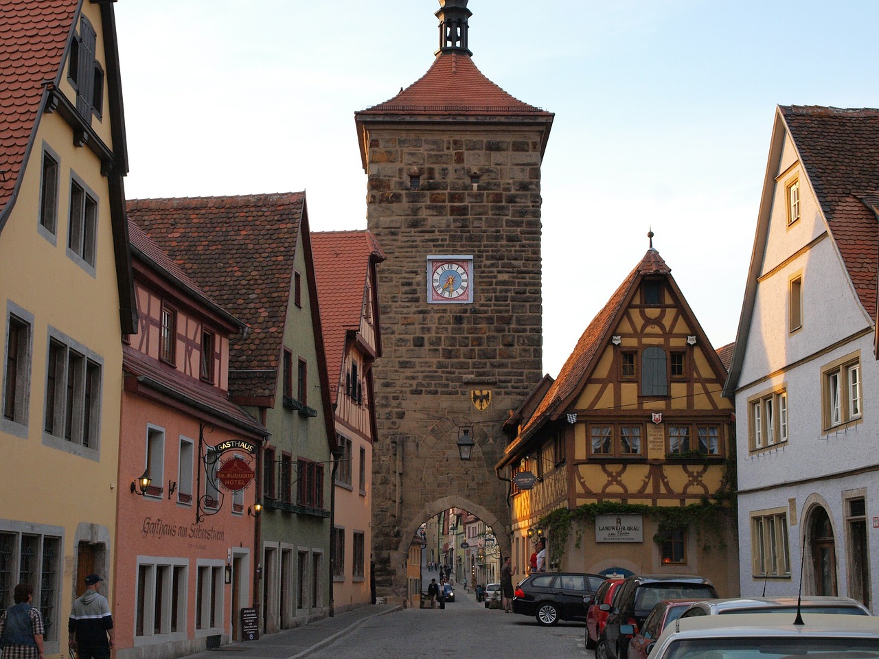rothenburg of the deaf sieber storm old town free photo