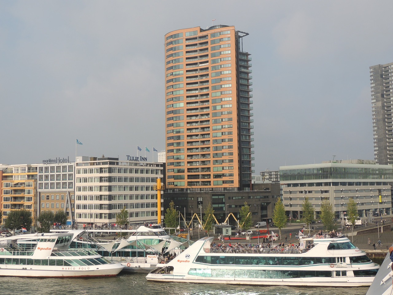 rotterdam city view free photo