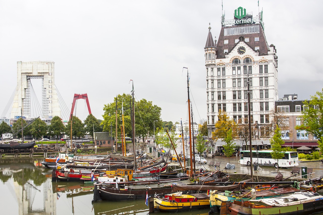 rotterdam white house netherlands free photo