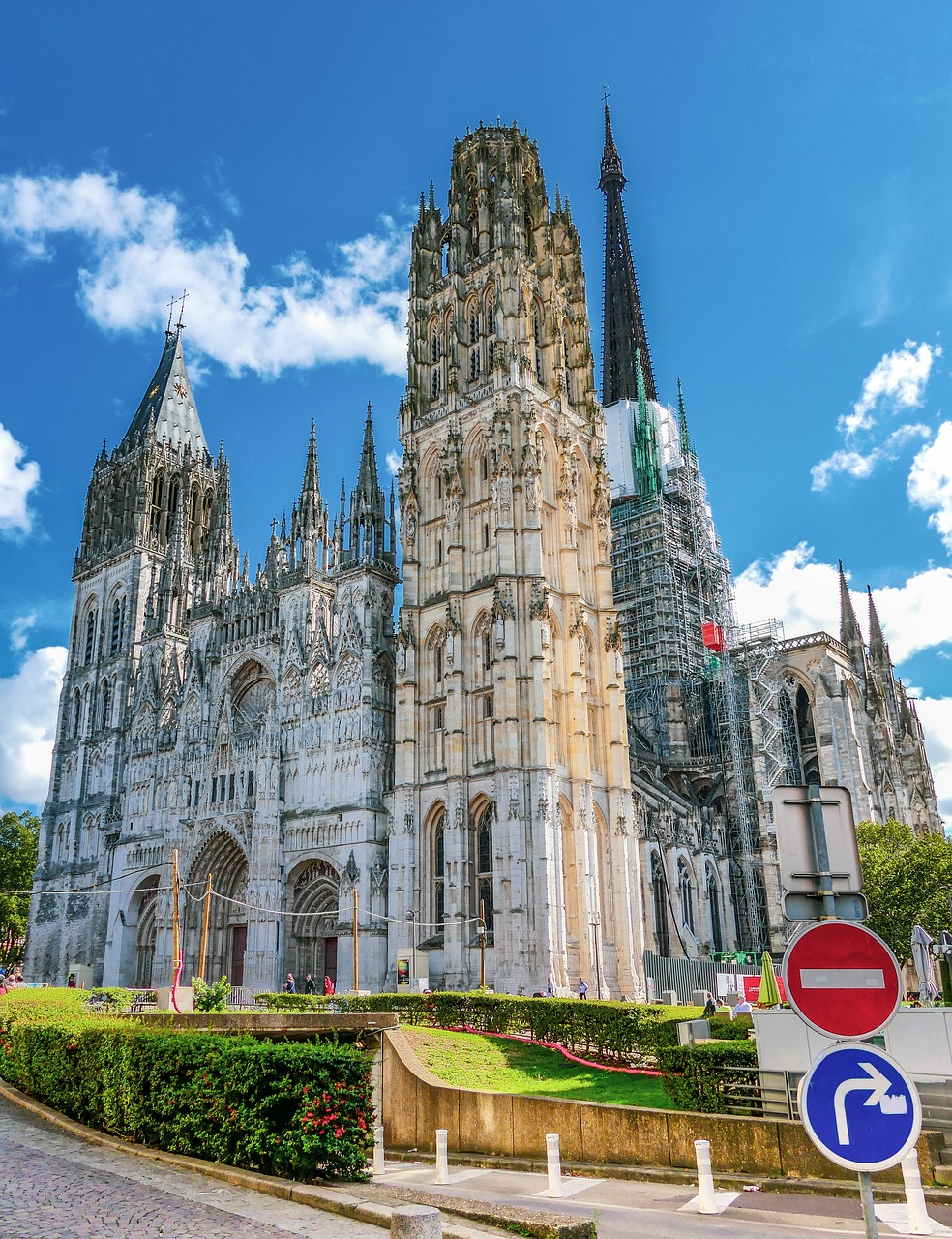 rouen  cathedral  building free photo