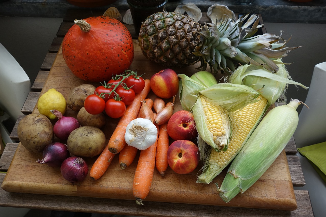 roughage fruit and vegetables thanksgiving free photo