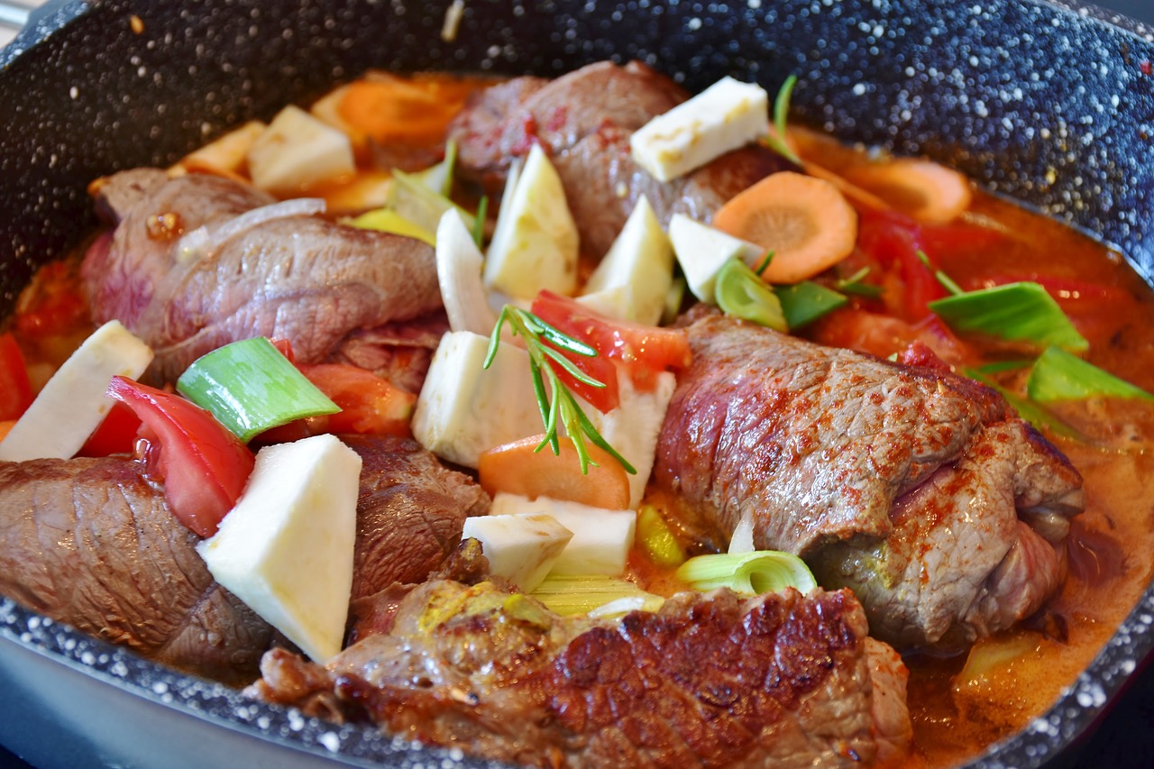 roulades  beef roulades  cook free photo