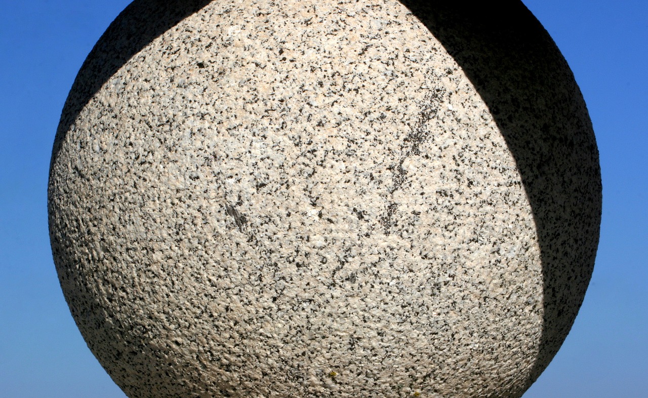 round granite stone free photo