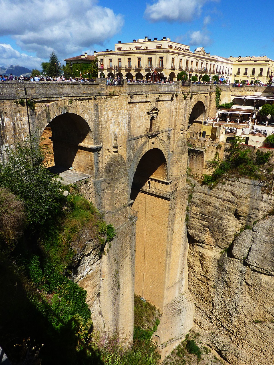 ronda bridge valley free photo