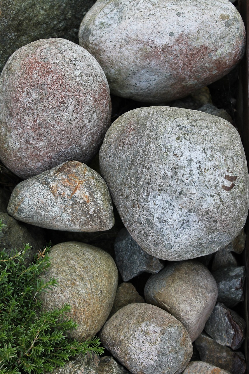 round stone rock stone free photo