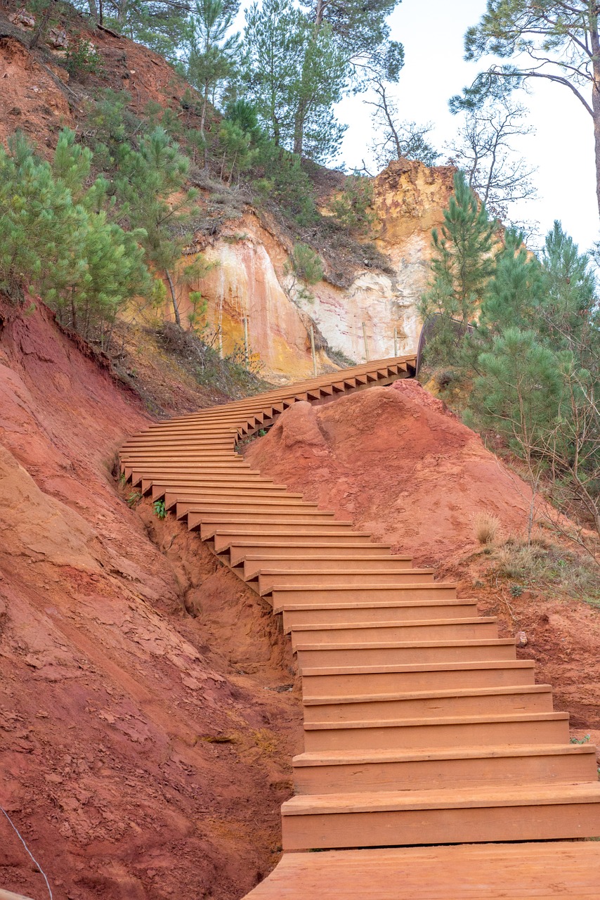 roussillon france ocher free photo