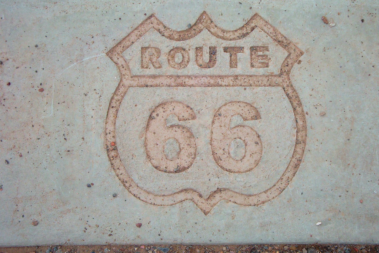 route 66 america road trip free photo