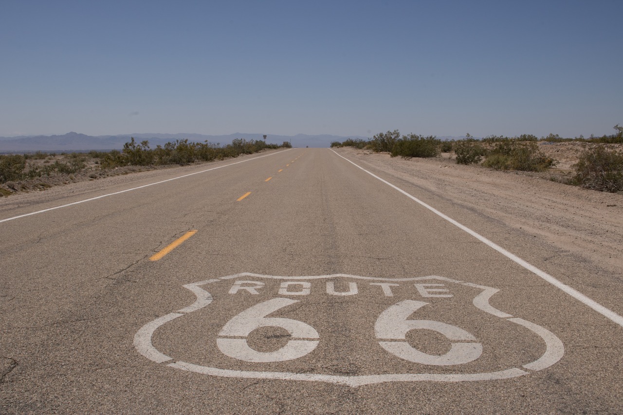 route 66 road 66 free photo