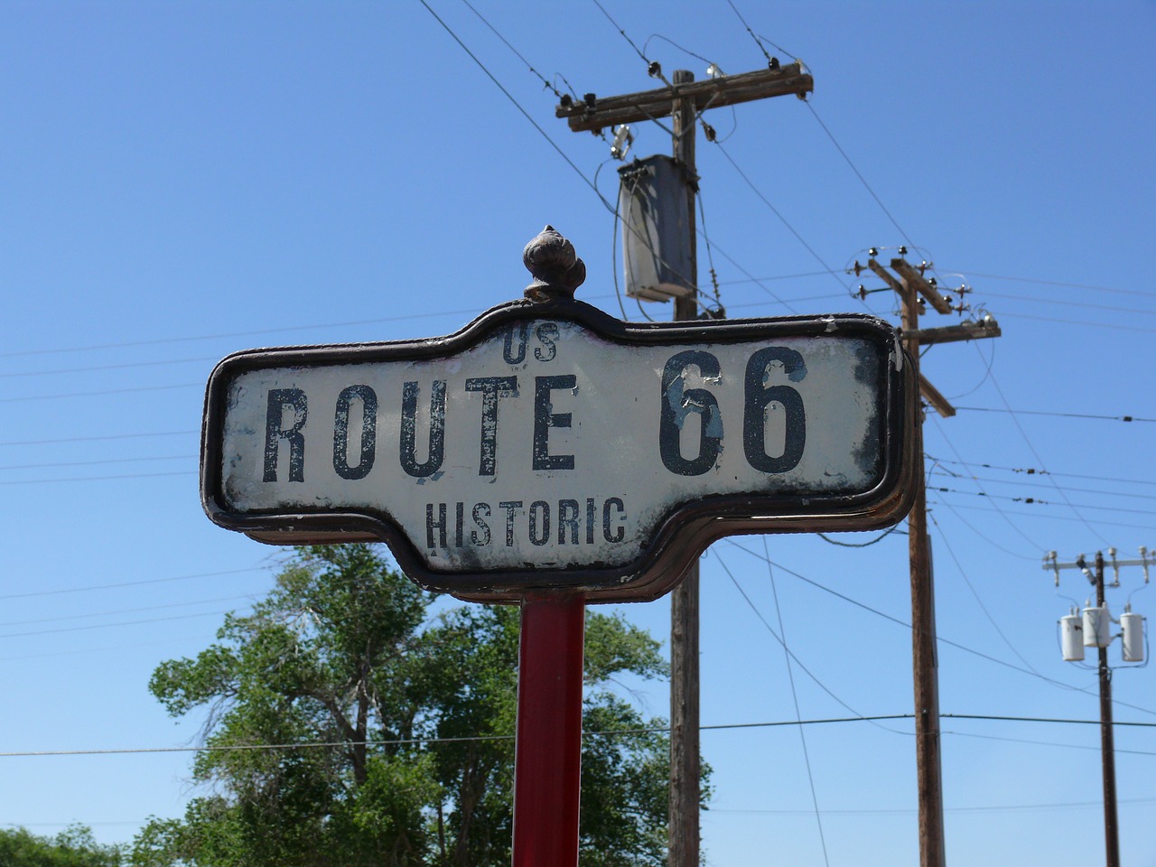 route 66 seligman highway free photo