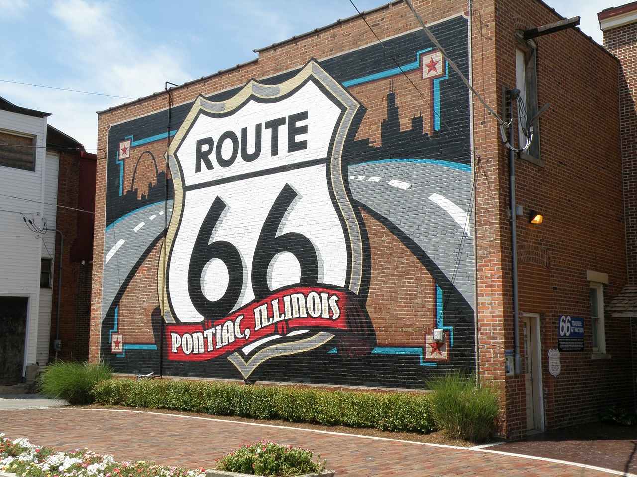 route 66 chicago illinois free photo