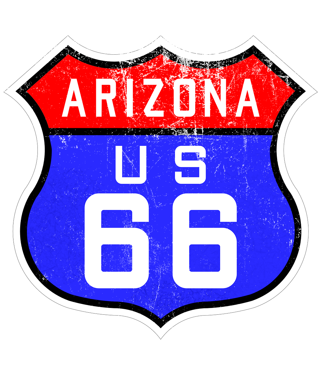 route 66 highway sign free photo