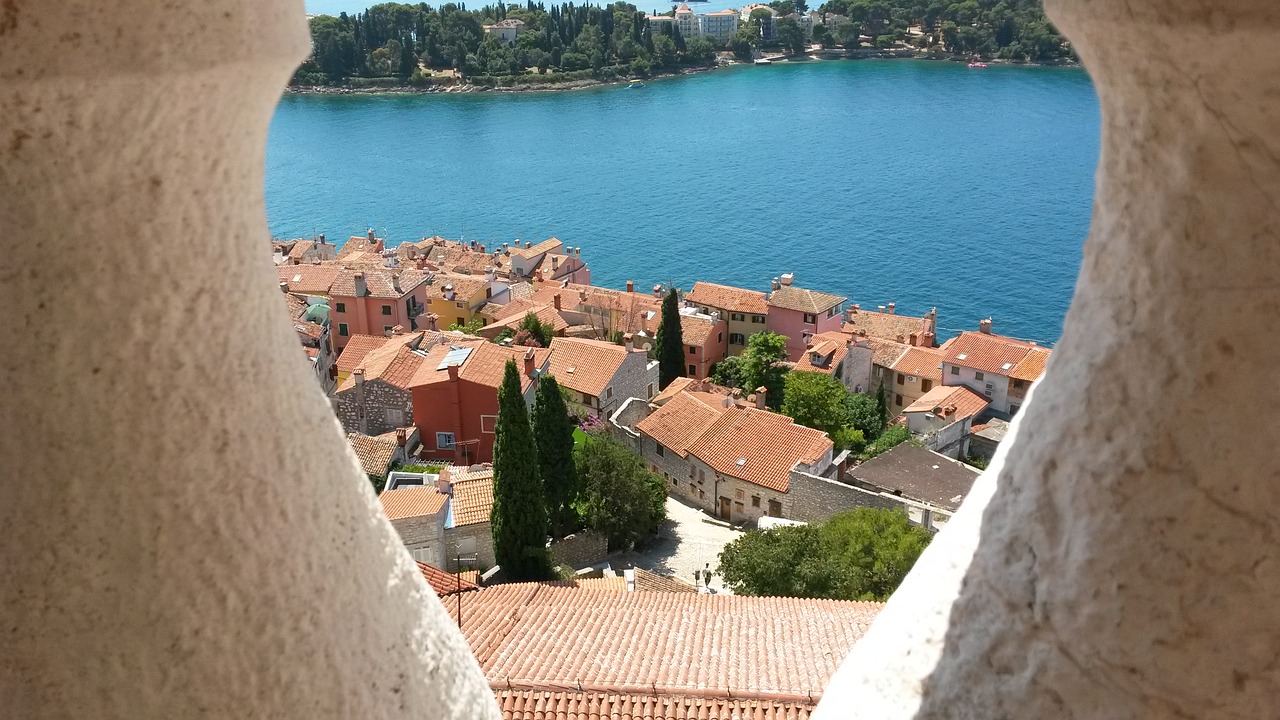 rovinj croatia bell tower free photo