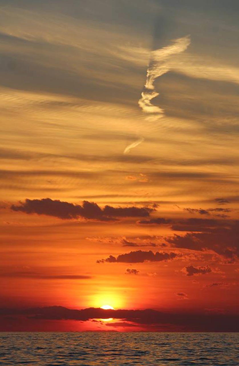 rovinj sunset croatia free photo