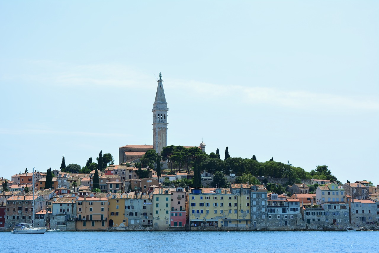 rovinj  istria  historic center free photo