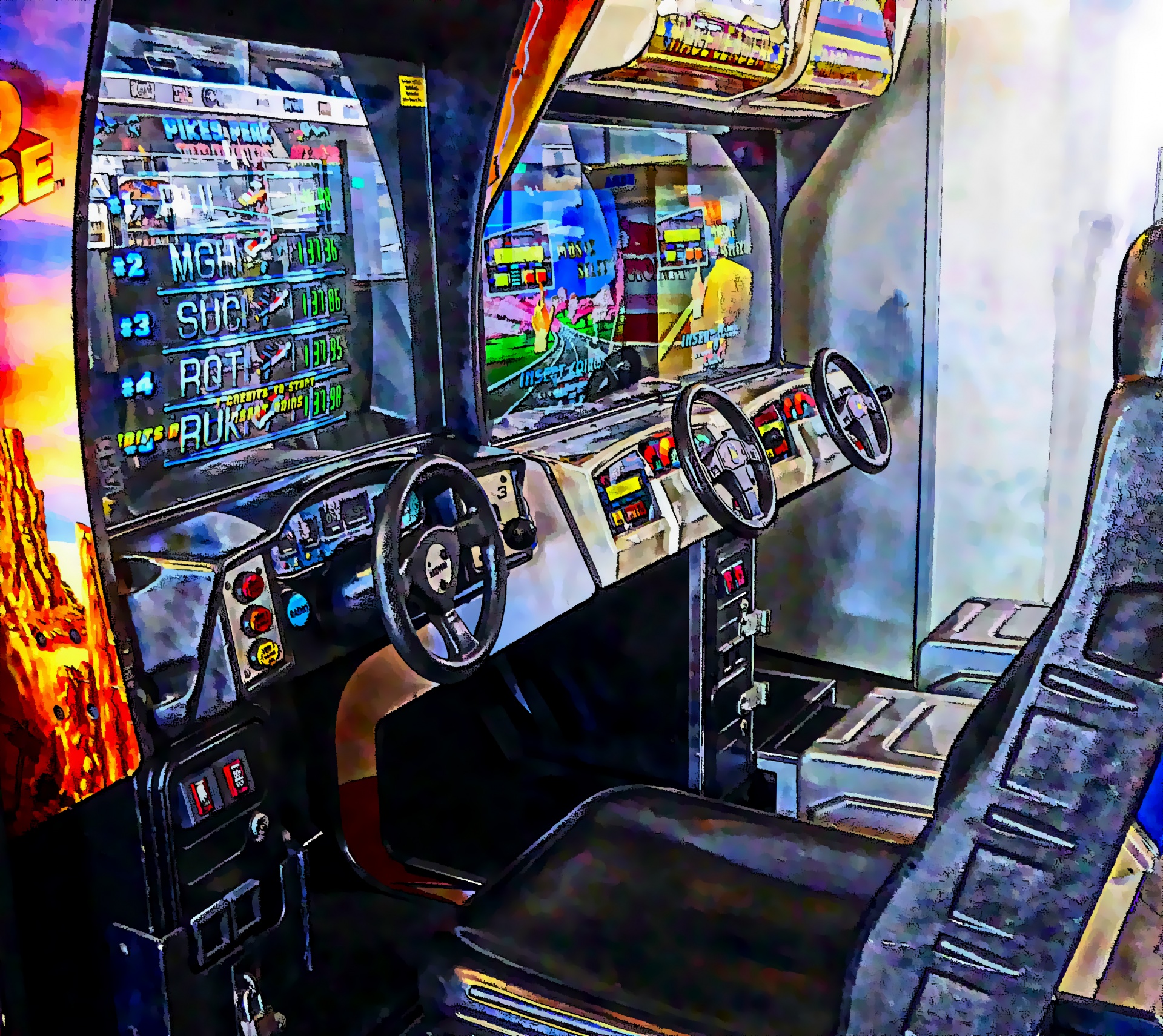 video games arcade game free photo