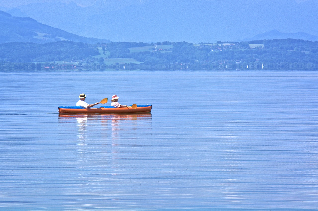 rower rowing boat canoeing free photo