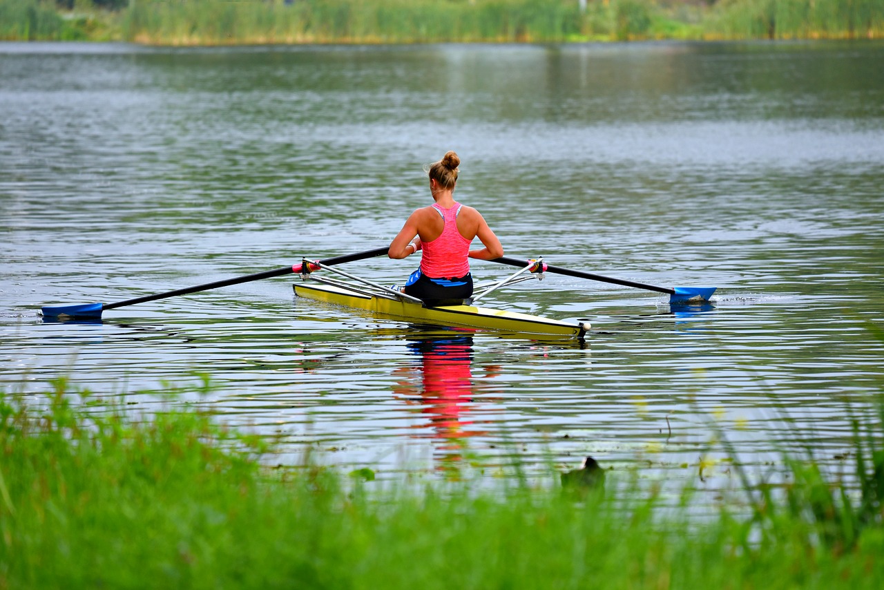 rower  canoe  sport free photo
