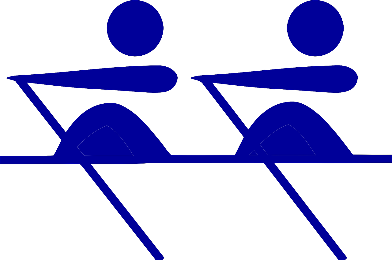 rowers symbol isolated free photo