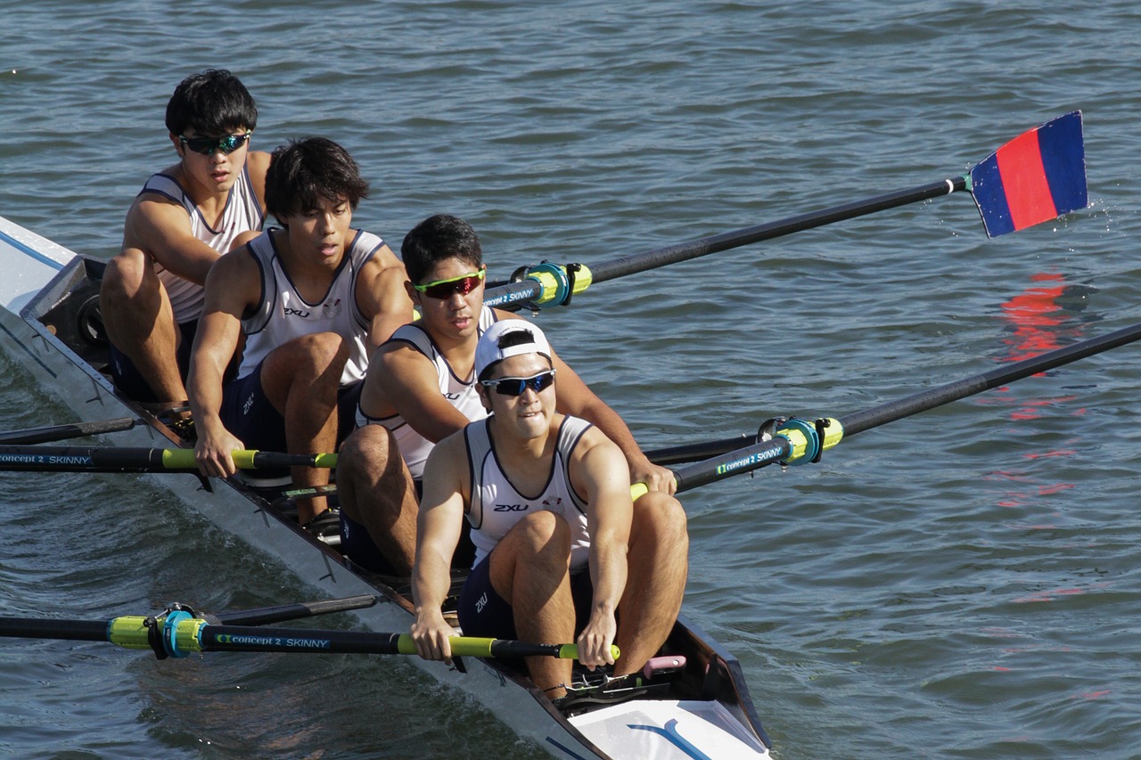 rowing  boat  water free photo