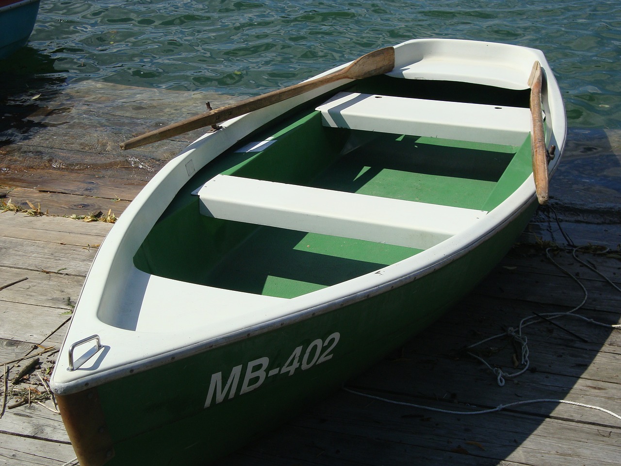 rowing boat boot lake free photo