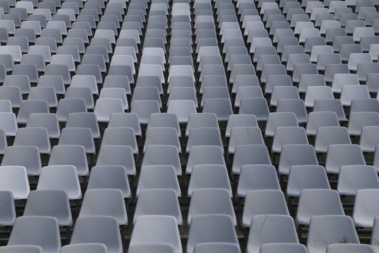 rows of seats sit auditorium free photo