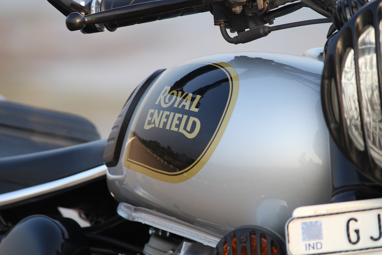royal enfield bullet bike free photo