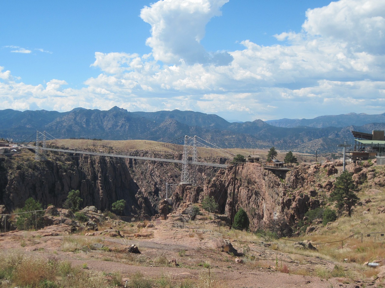 royal gorge bridge park colorado bridge free photo