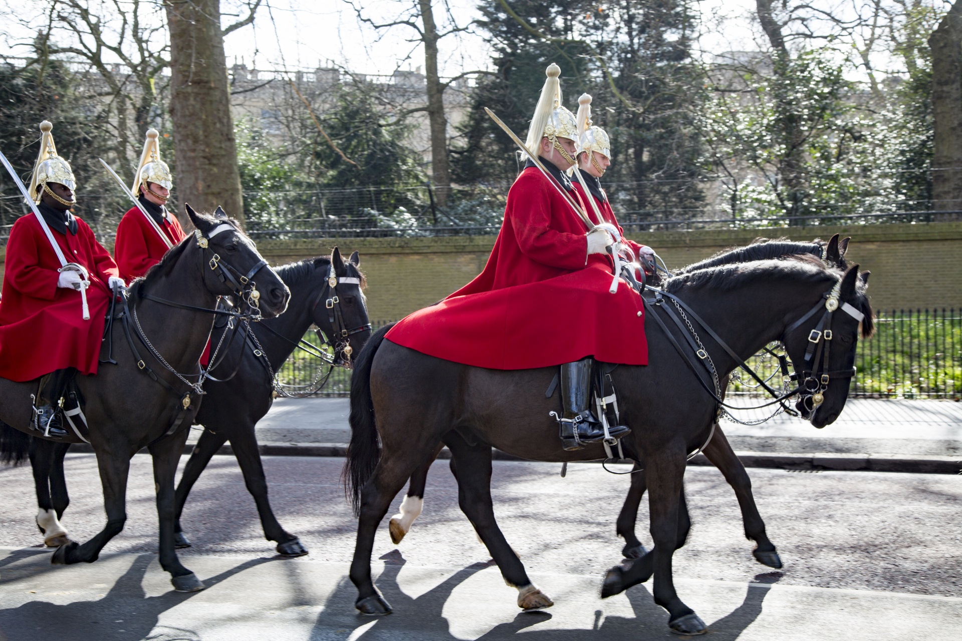 carriage procession cavalry ceremony free photo