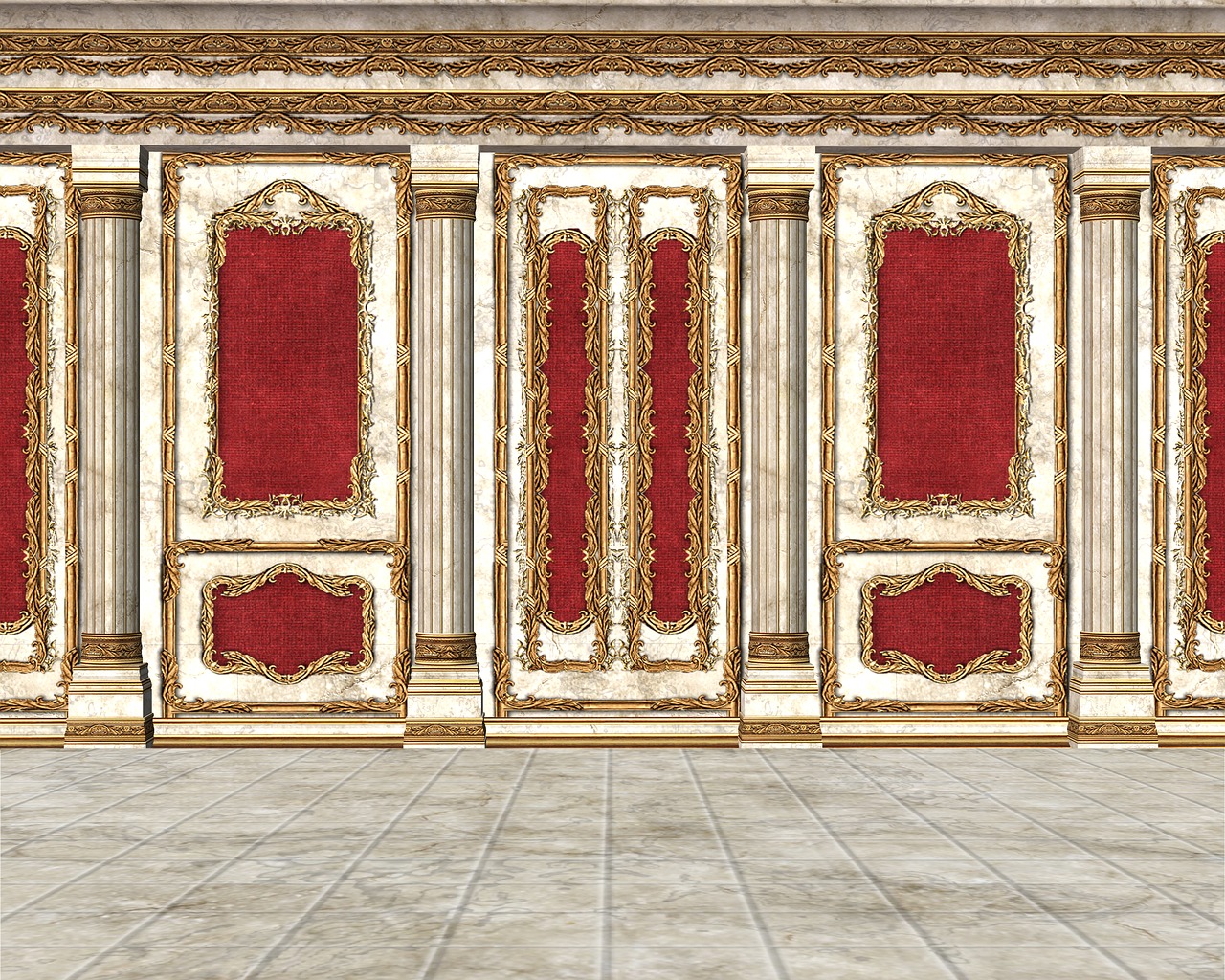 royal room ornate room throne room free photo