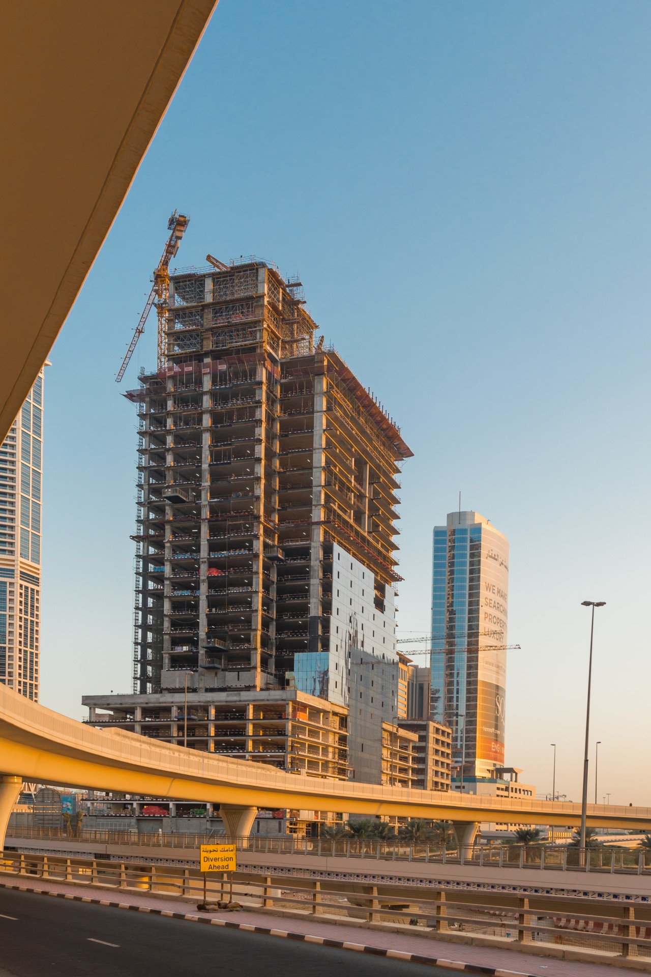 skyscrapers dubai dubai marina free photo