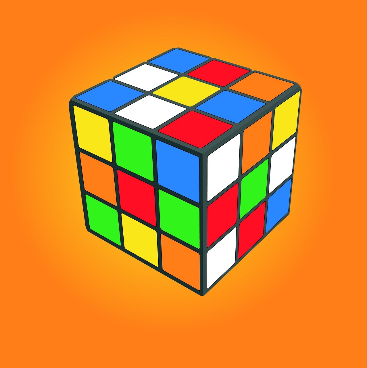 rubik cube play free photo