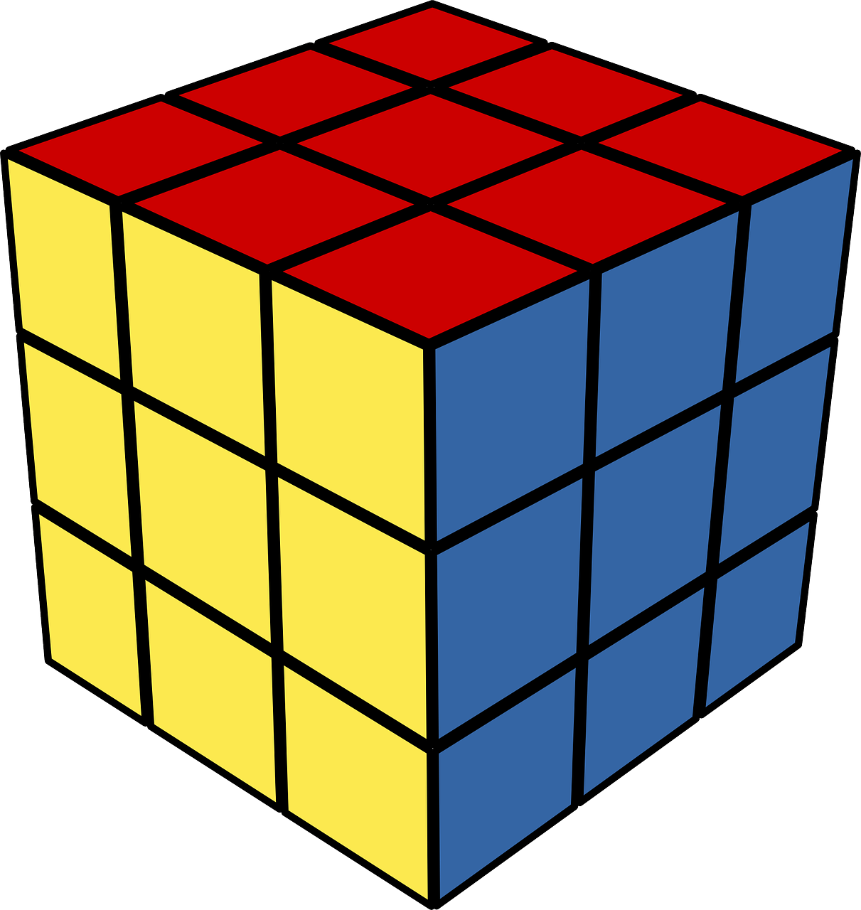 rubik's cube puzzle toy free photo