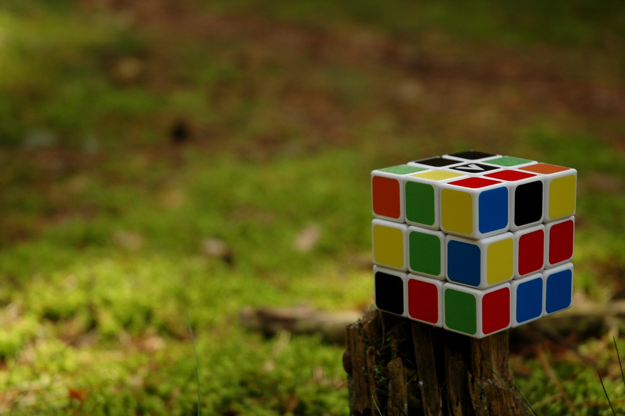 rubik's cube game cube free photo