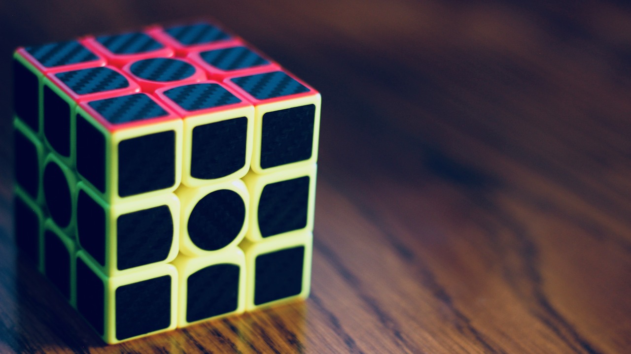 rubik's cube  puzzle  cube free photo