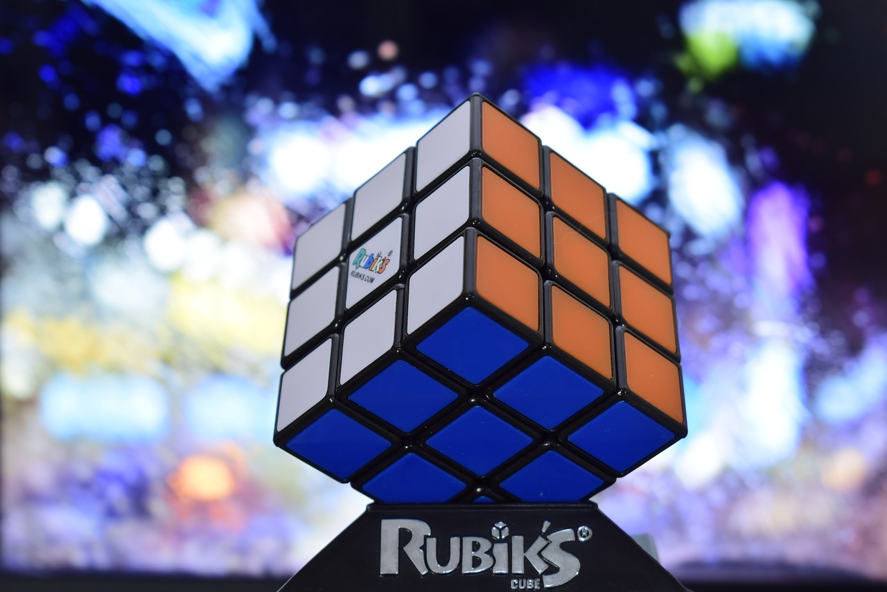 rubik's cube  cube  color free photo
