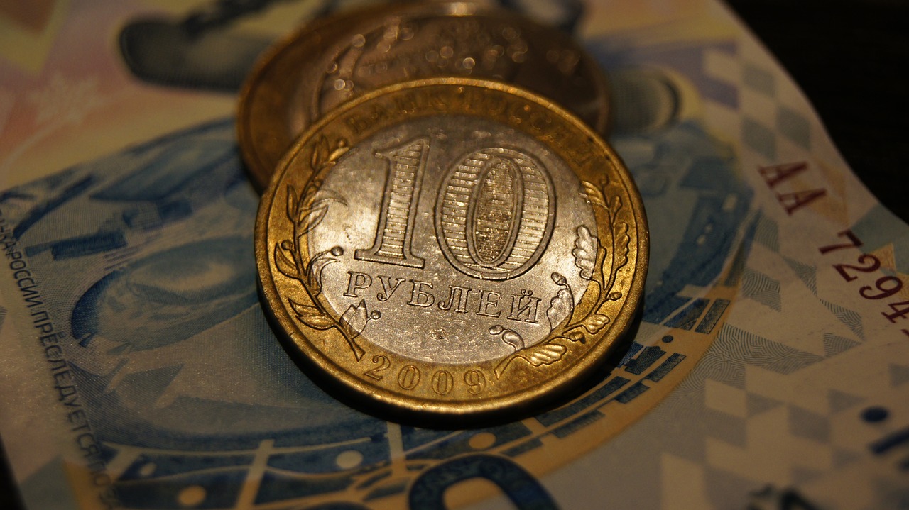 ruble macro money free photo