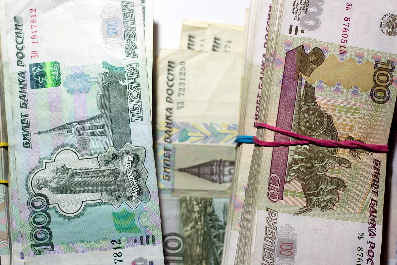 ruble money bills free photo
