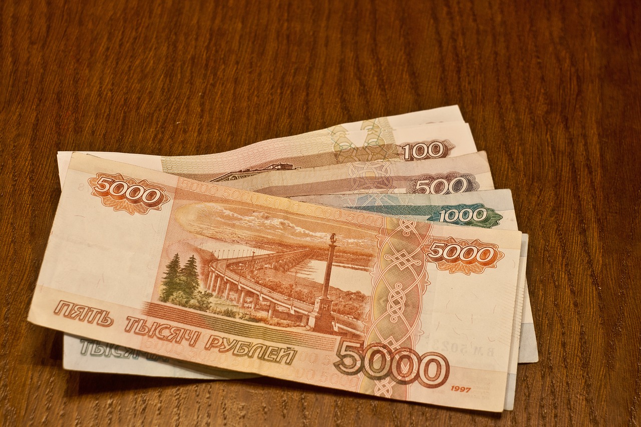ruble  bills  money free photo