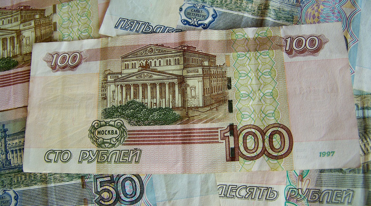 rubles money tickets free photo