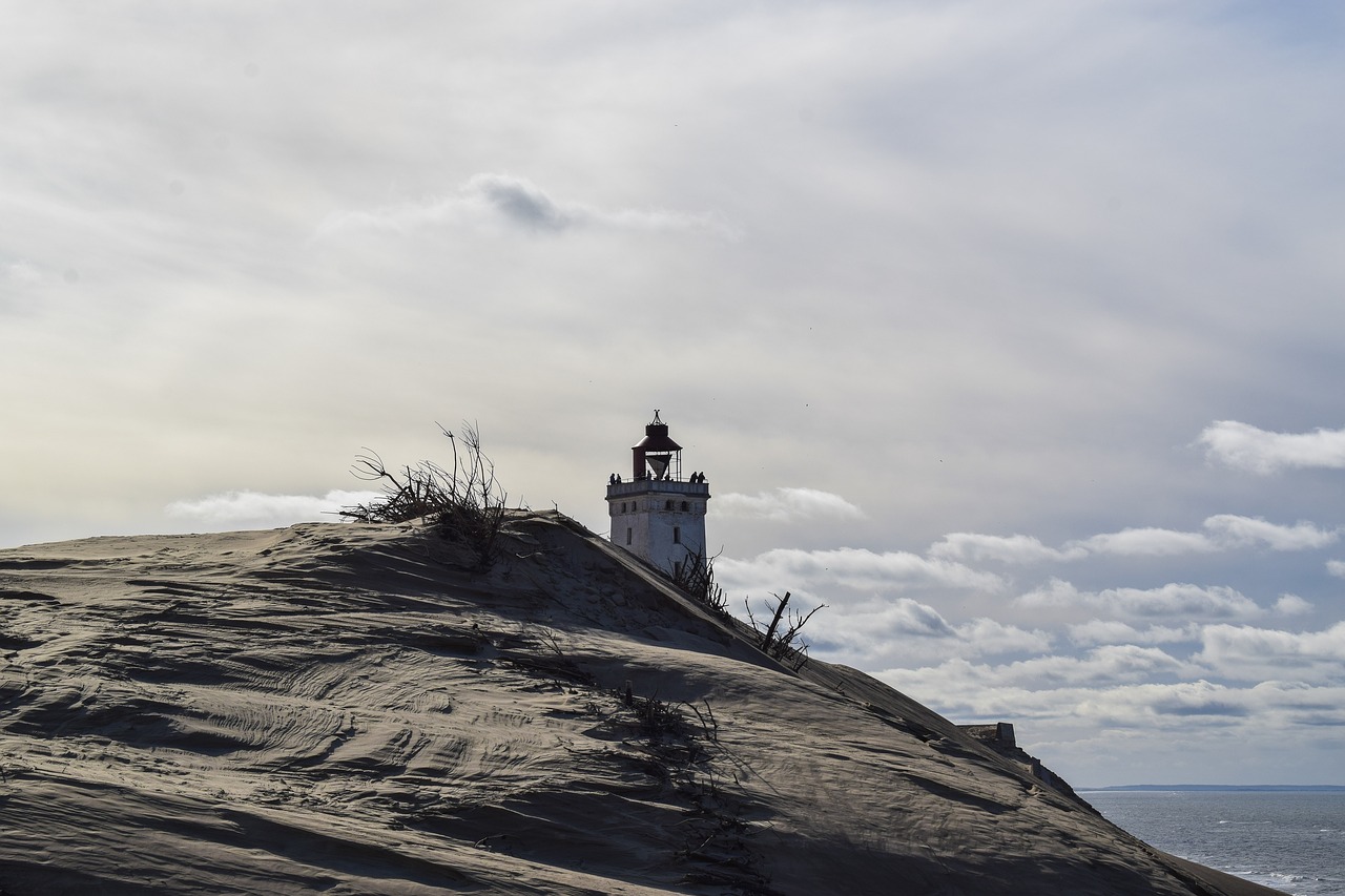 rubric versandeter lighthouse dune free photo