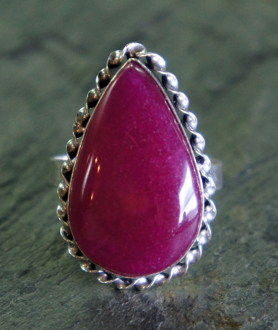 ruby red teardrop free photo