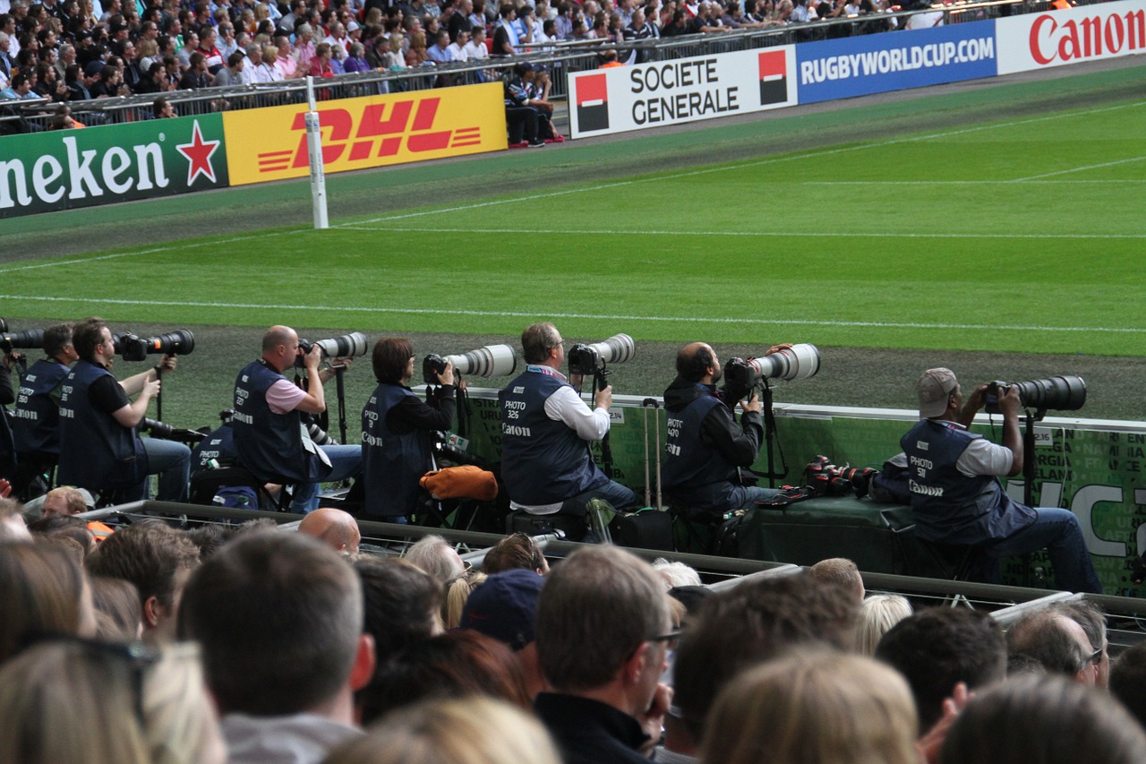 rugby camera men world free photo