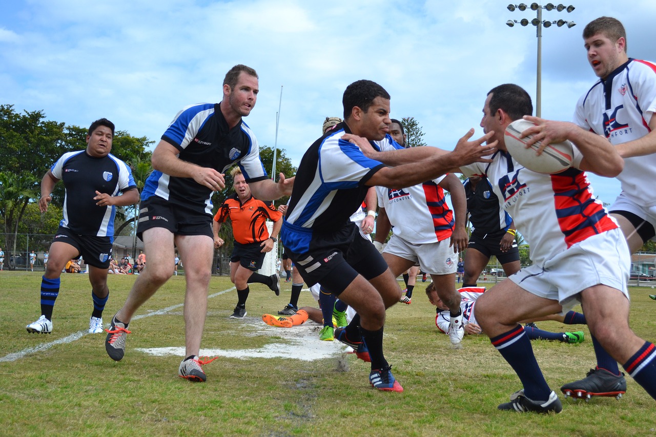 rugby tackle competition free photo