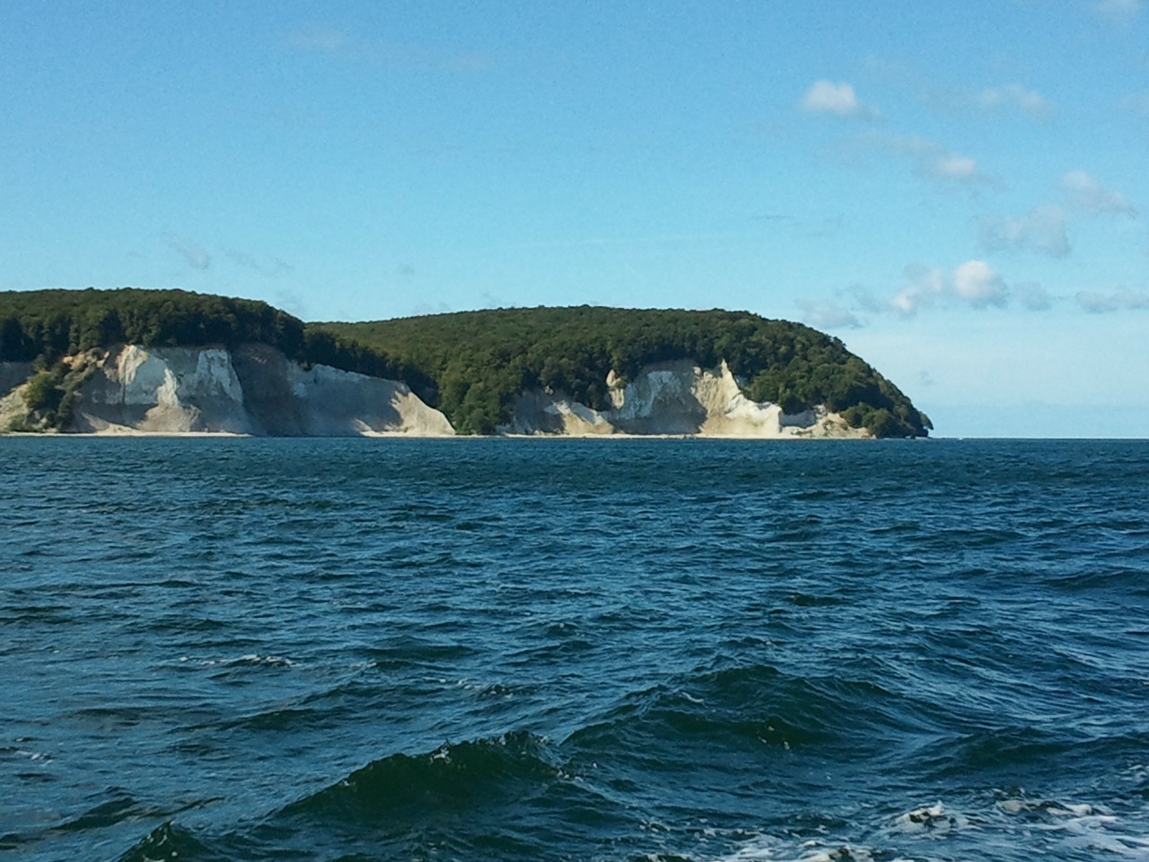 rügen white cliffs baltic sea free photo