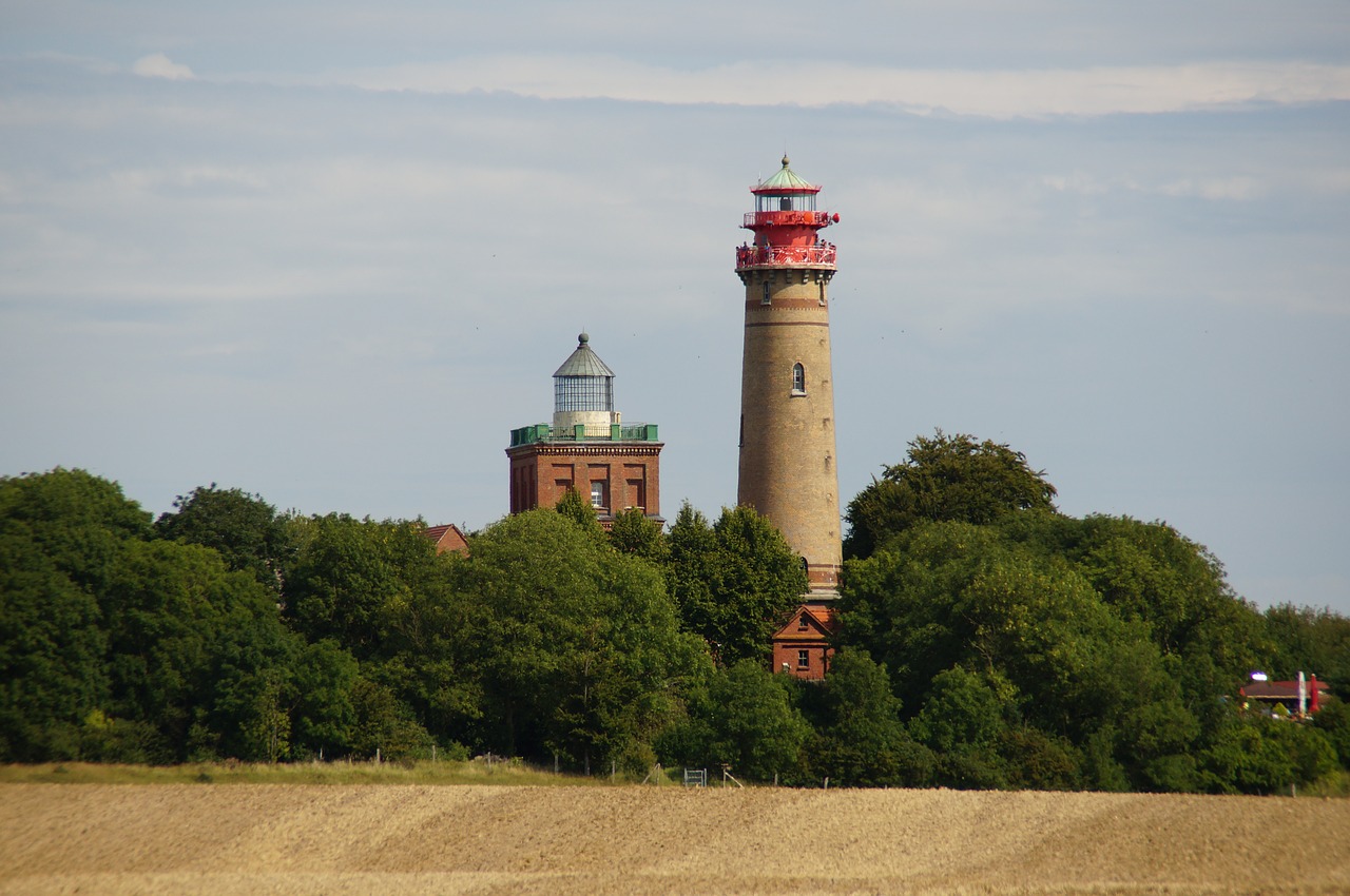 rügen  lighthouse  baltic sea free photo