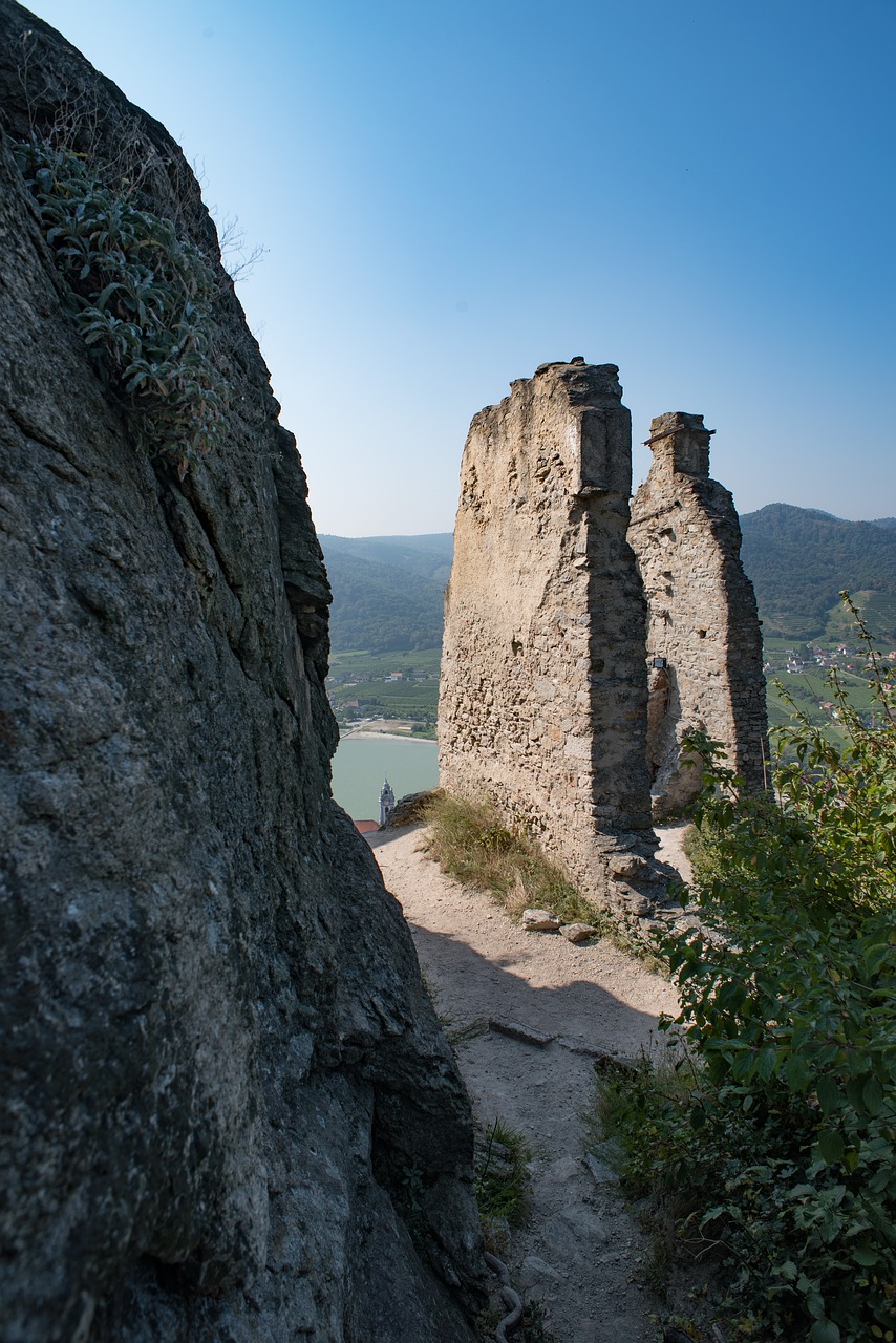 ruin landscape rock free photo