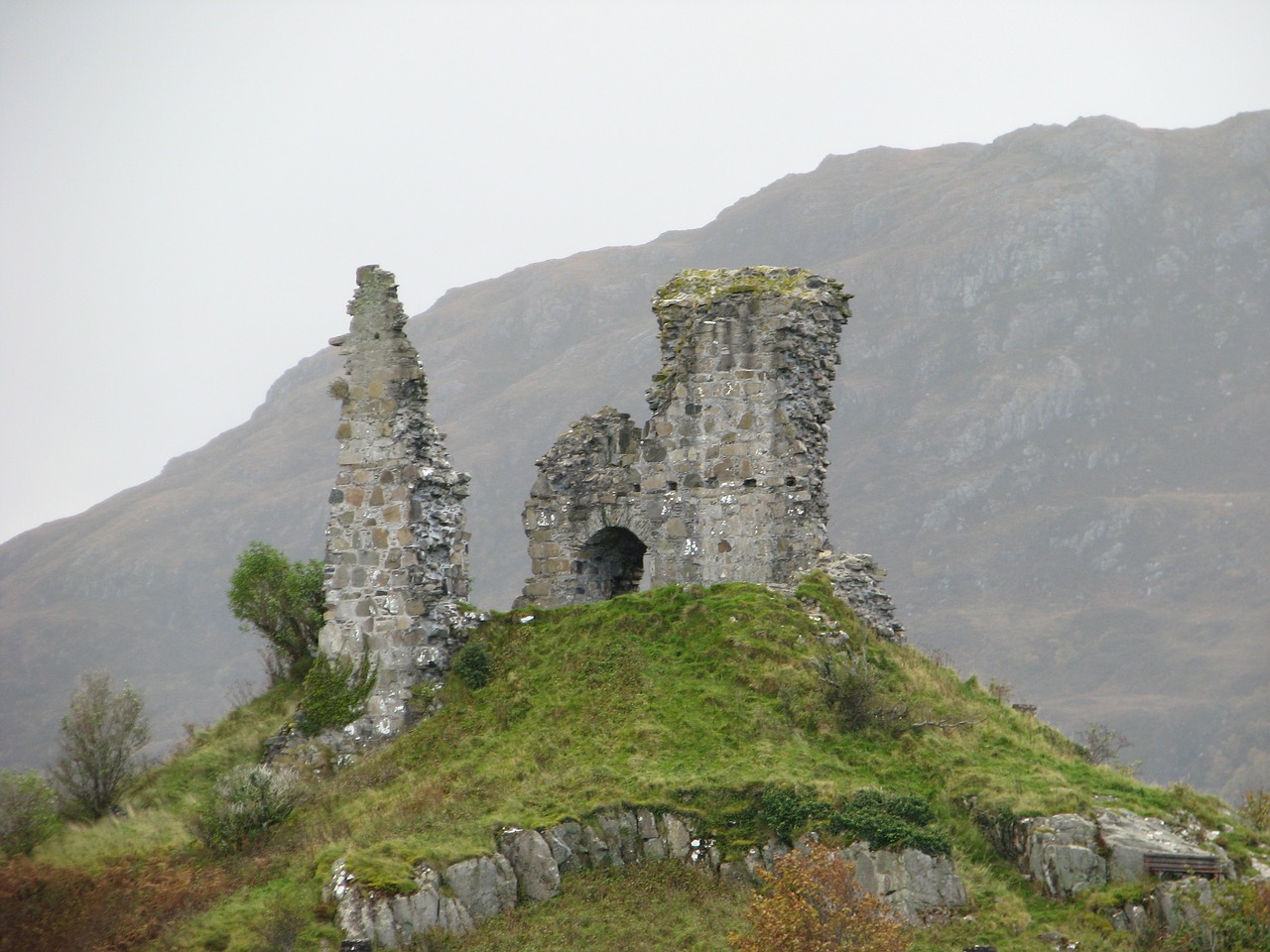 ruin scotland landscape free photo