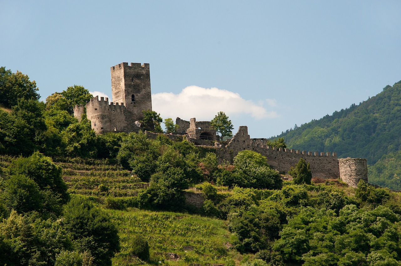 ruin castle wachau free photo