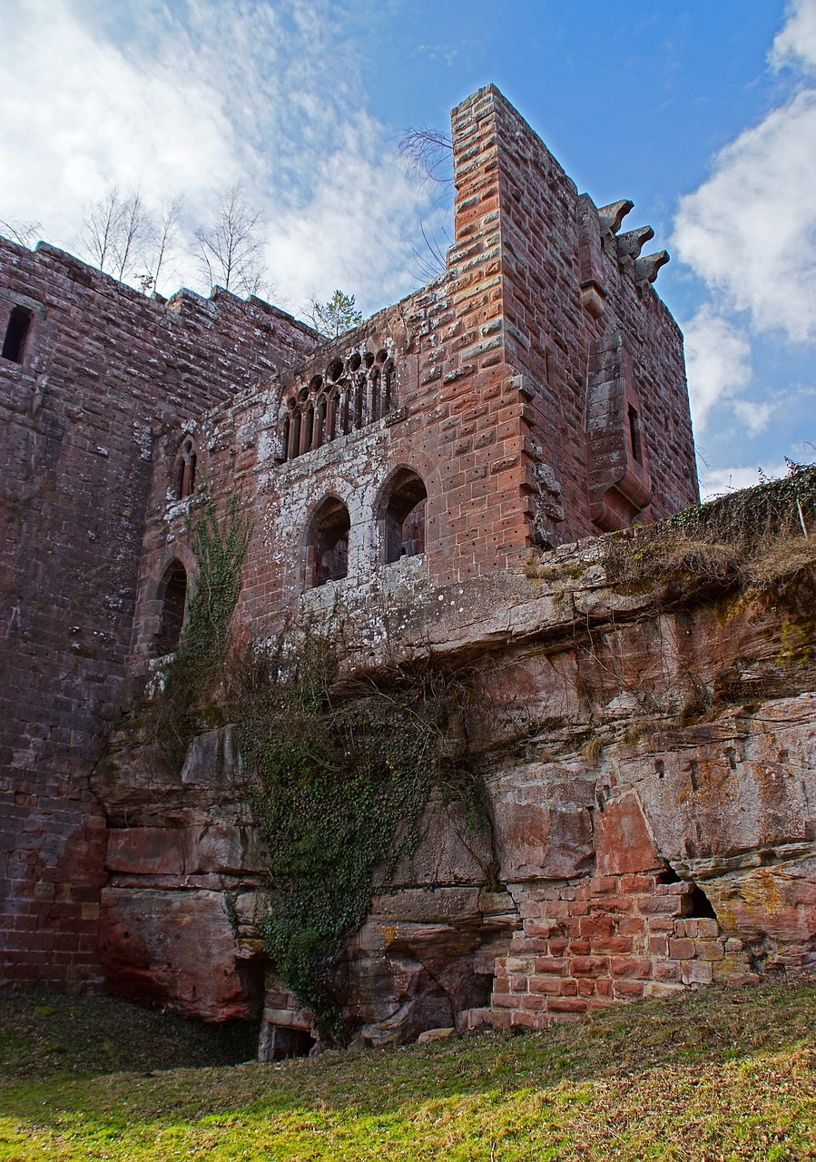 ruin castle heritage free photo