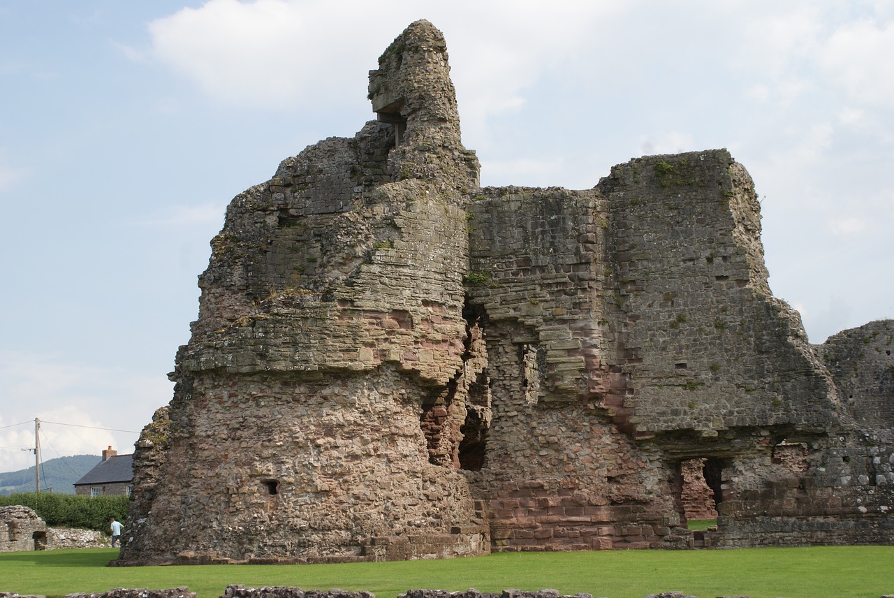 ruin castle wales free photo